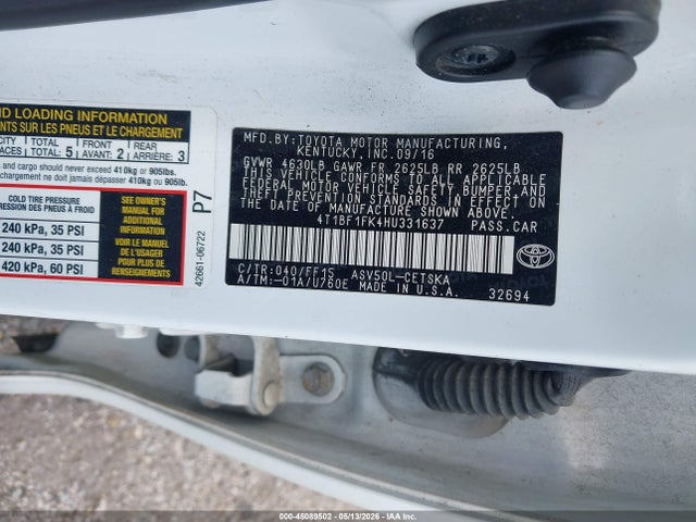 Toyota Camry Se