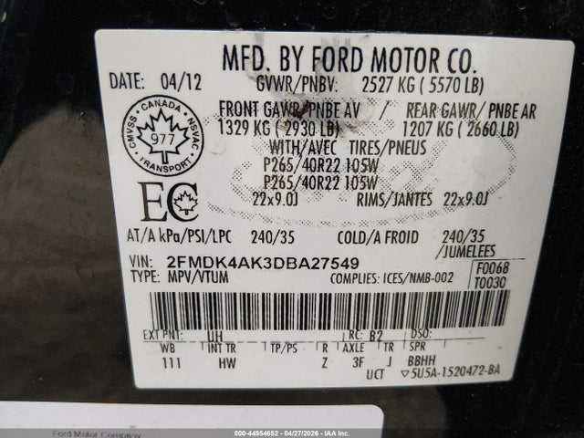 Ford Edge Sport