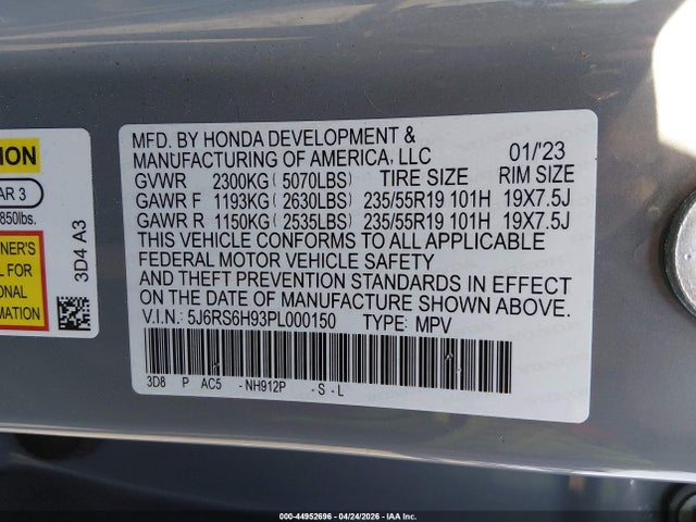 Honda CR-V Hybrid Sport Touring