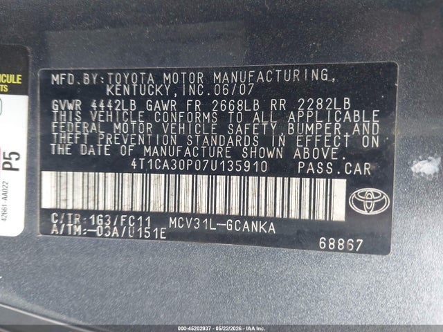 Toyota Camry Sport V6