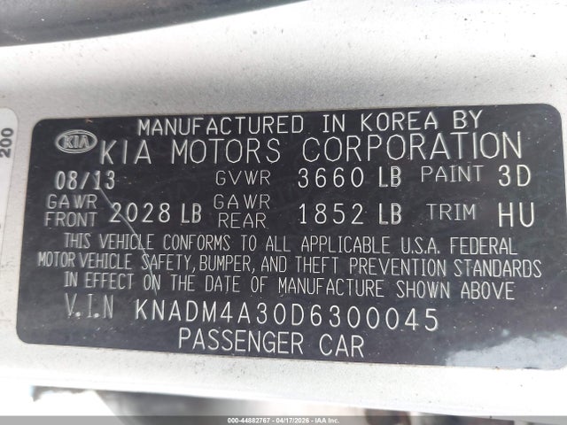 Kia Rio Lx
