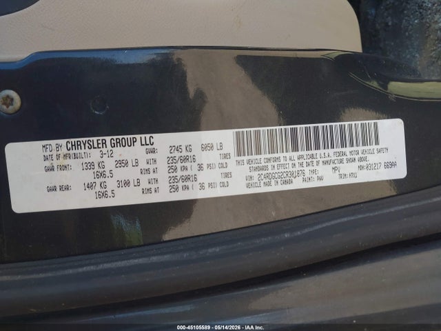 Dodge Grand Caravan Sxt