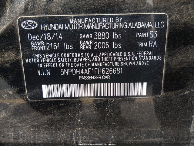 Hyundai ELANTRA Se