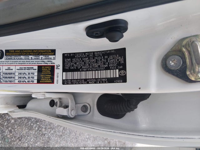 Toyota Camry Le