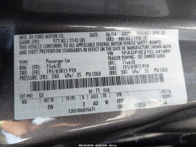 Ford Focus S