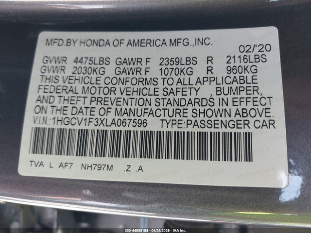 Honda Accord Sport