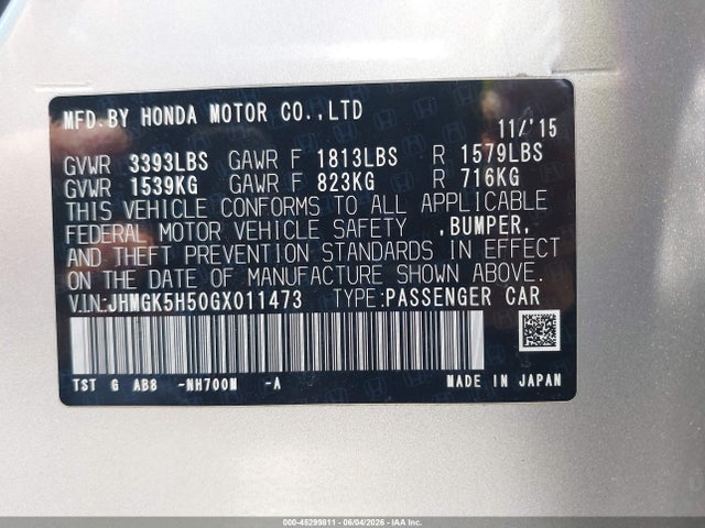 Honda Fit Lx