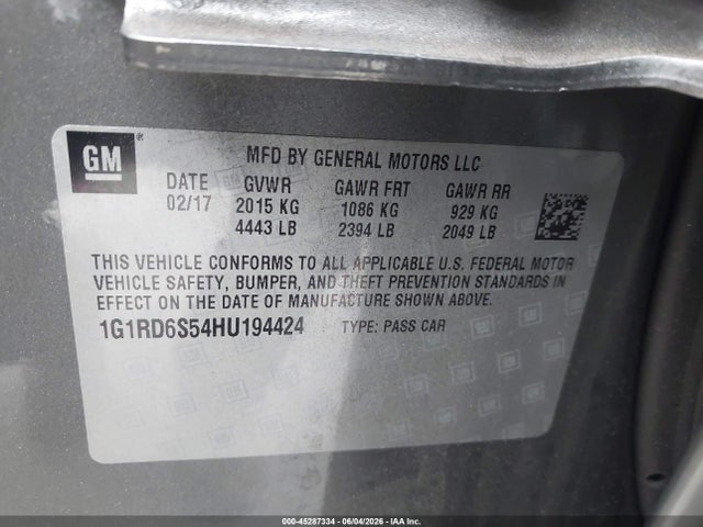 Chevrolet Volt Premier