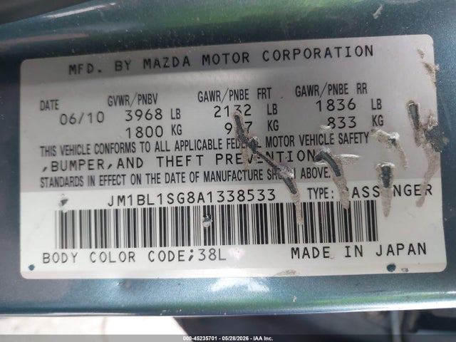 Mazda Mazda3 I Touring