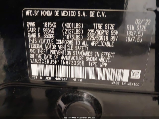 Honda HR-V 2wd Sport
