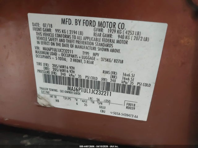 Ford EcoSport Se