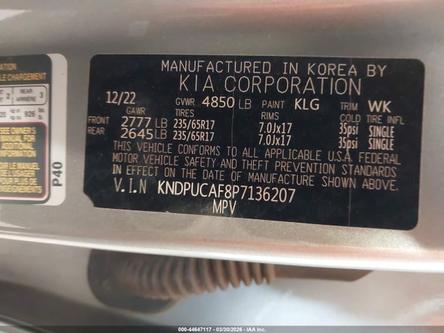 Kia Sportage Lx