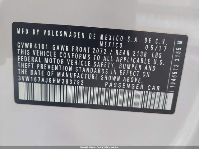 Volkswagen Jetta 1.4t S