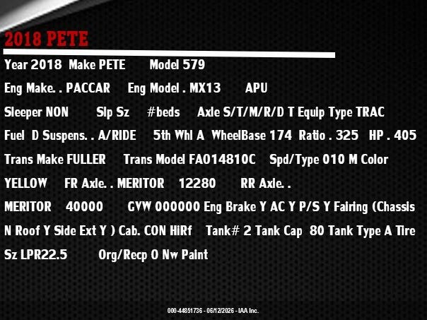 Peterbilt 579