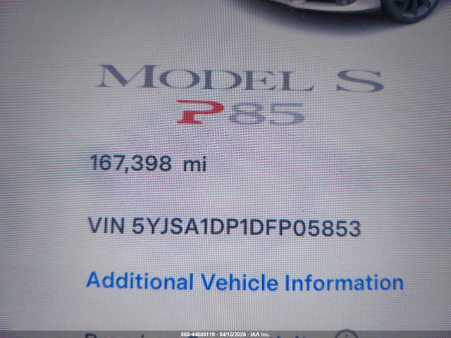 Tesla Model S Performance