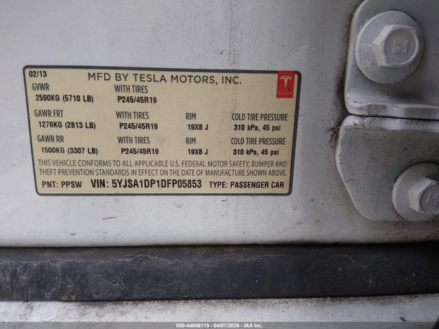 Tesla Model S Performance