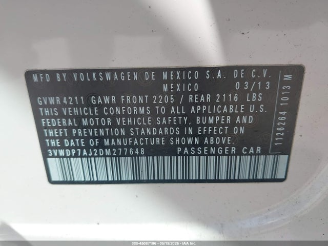 Volkswagen Jetta 2.5l Se
