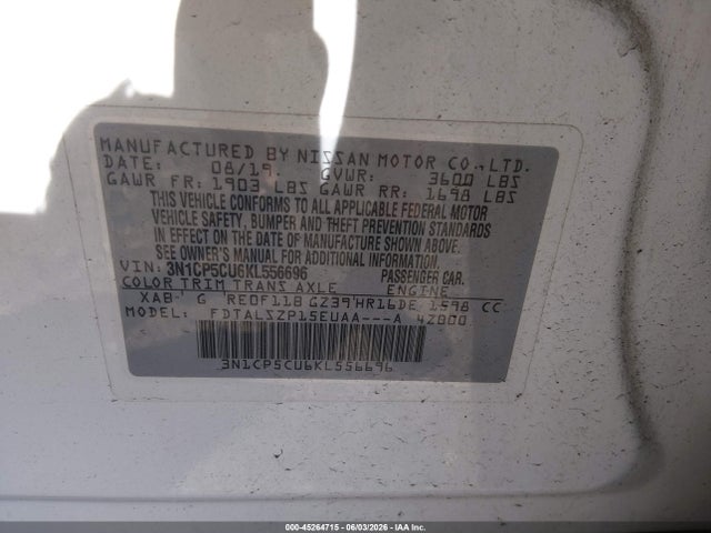 Nissan Kicks Sv