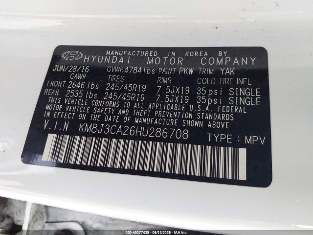 Hyundai TUCSON Limited