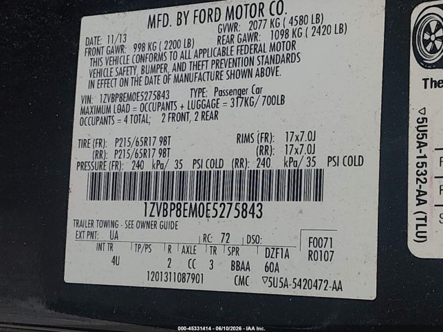 Ford Mustang V6 Premium