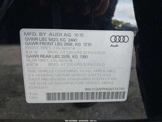 Audi Q5 2.0t Premium