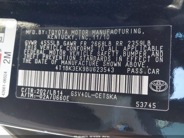Toyota Camry Se V6