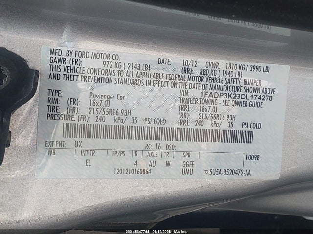 Ford Focus Se