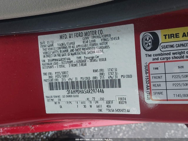 Ford Fusion Se