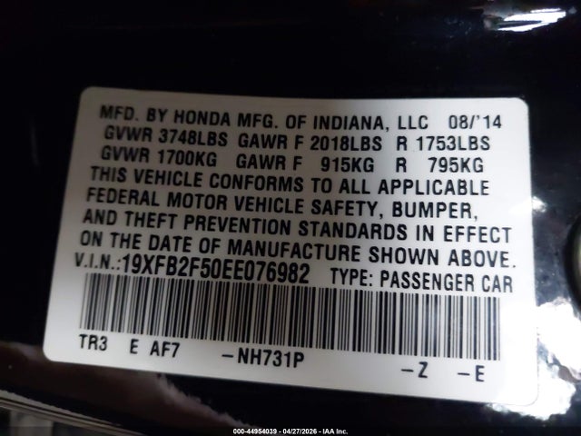 Honda Civic Lx