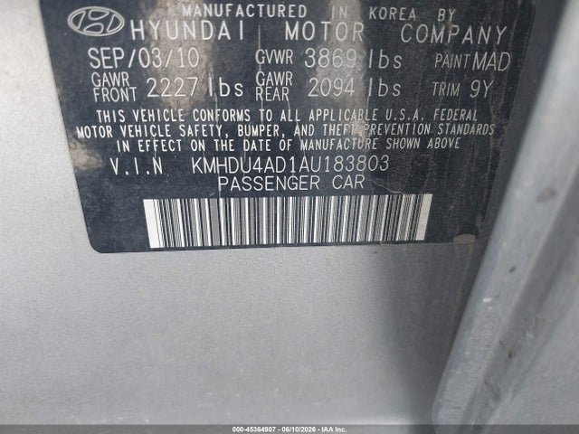 Hyundai ELANTRA Gls