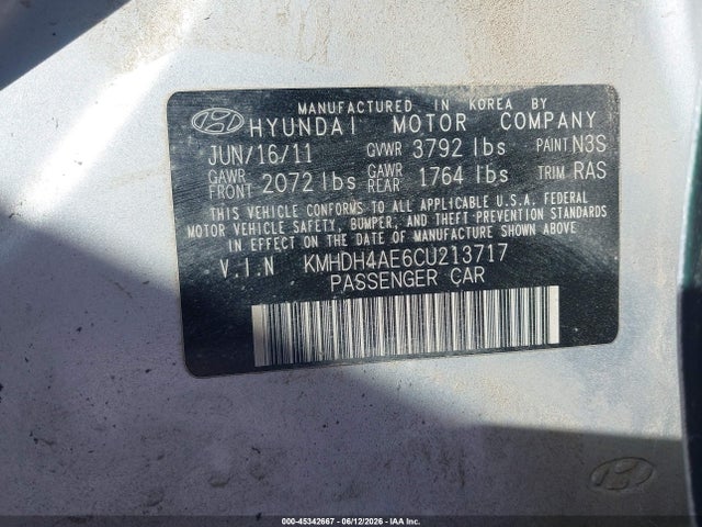 Hyundai ELANTRA Gls (ulsan Plant)