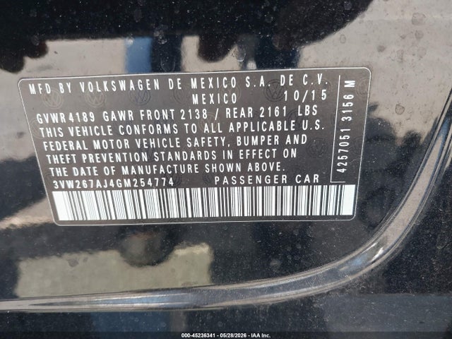 Volkswagen Jetta 1.4t S
