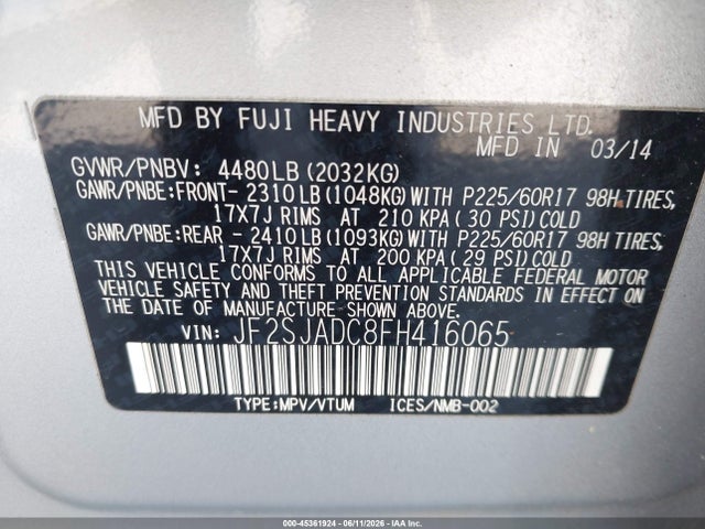 Subaru Forester 2.5i Premium