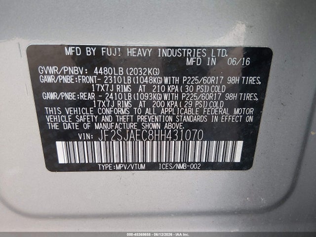 Subaru Forester 2.5i Premium