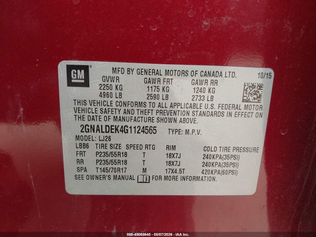 Chevrolet Equinox Ltz