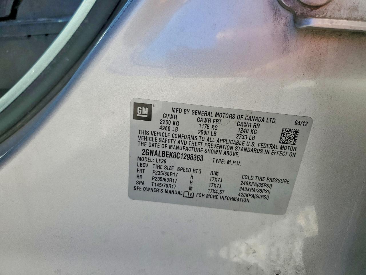 Chevrolet Equinox Ls