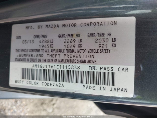 Mazda Mazda6 I Touring