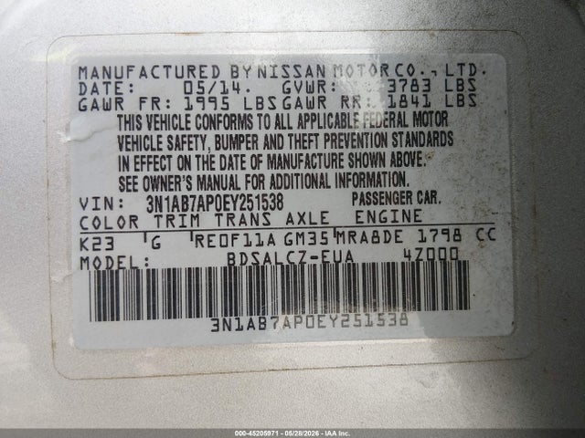 Nissan Sentra S