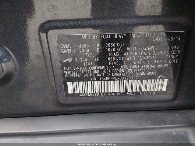 Subaru Outback 2.5i Limited