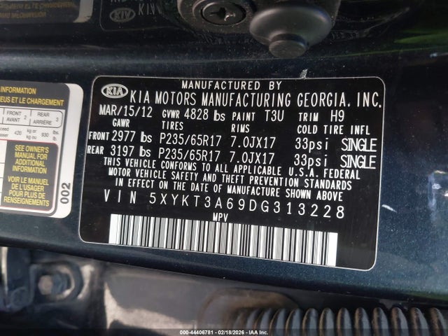 Kia Sorento Lx