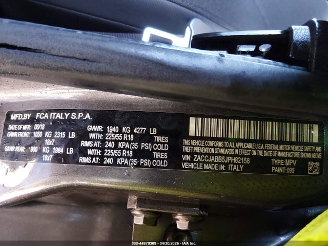 Jeep Renegade Altitude Fwd