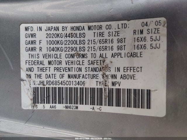 Honda CR-V Lx