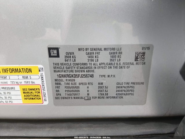 Chevrolet Traverse 1lt