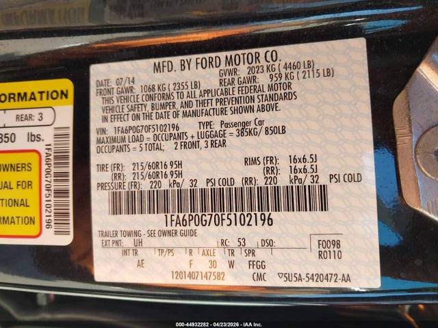 Ford Fusion S