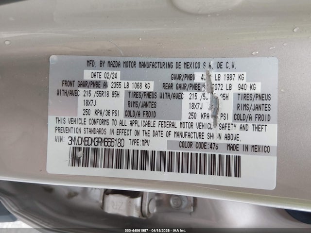 Mazda Cx 2.5 S Premium Package