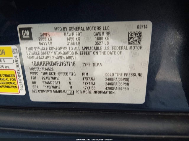 Chevrolet Traverse Ls