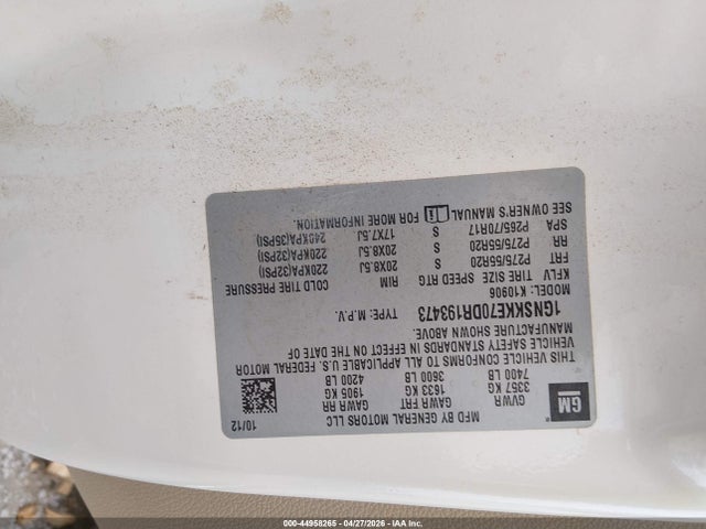 Chevrolet Suburban 1500 Ltz