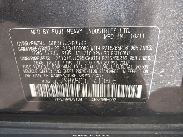 Subaru Forester 2.5x