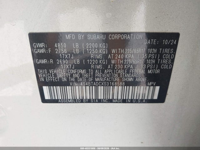 Subaru Outback Premium