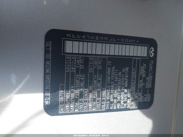 INFINITI Qx Luxe Awd